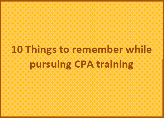 CPA training in India